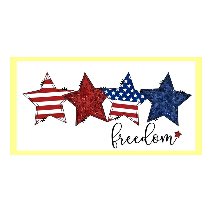 FREEDOM STARS LUMBAR PILLOW SWAP