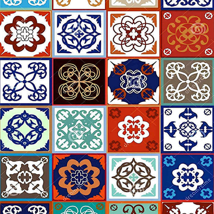 Geometric Patterns Print Plush Fleece Throw Blanket