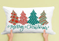 Haley 4 Patterned Trees Pillow