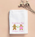 Haley Gingerbread Boy & Girl Tea Towel