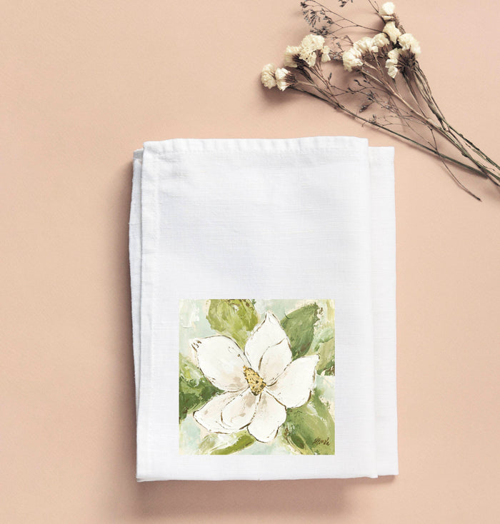 Haley Magnolia 2 Tea Towel