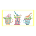 HALEY TEACUP BIRDS PILLOW SWAP