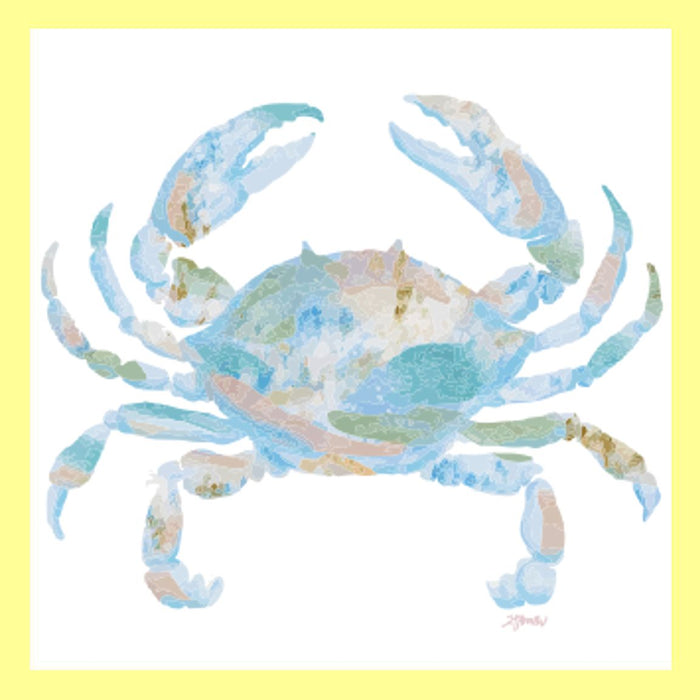 Haley's Blue Crab SQUARE PILLOW SWAP