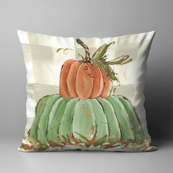 Haley’s Double Stack Pumpkin Pillow
