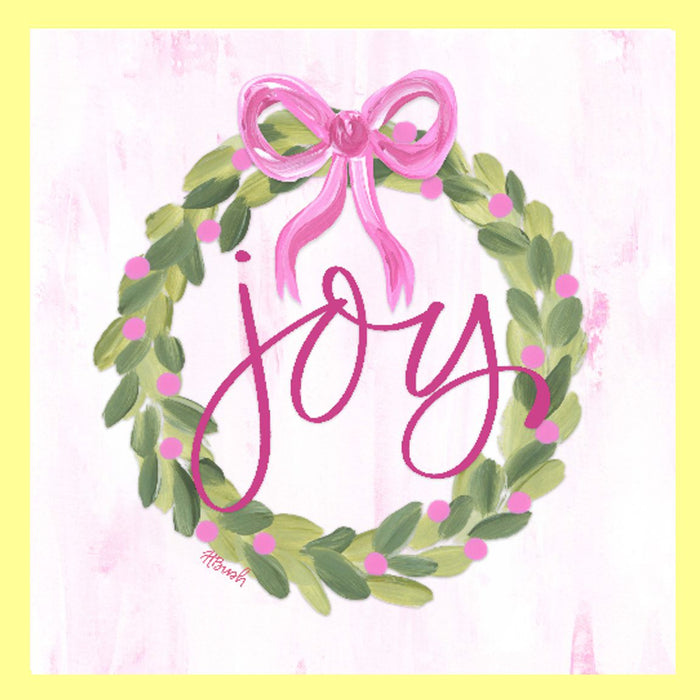 Haley's Joy Wreath Pillow Swap