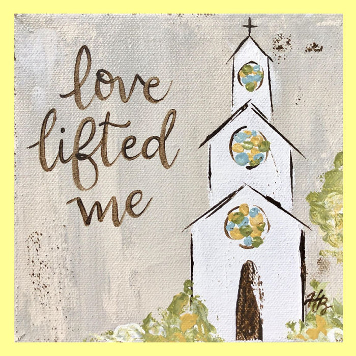 Haley's Love Lifted Me Church Square Swap