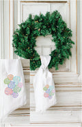 HALEY'S PASTEL SCALLOP SHELL #6 WREATH SASH