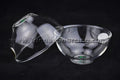 Heat-Tempered Glass Tea Cups "Wide" 50ml * Set of 4 | Yunnan Sourcing Tea Shop