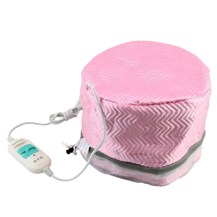 Hot Selling 1Pcs US Plug Thermal Treatment Electric Hair Beauty Steamer SPA Nourishing Hair Care Cap - 64 Corp