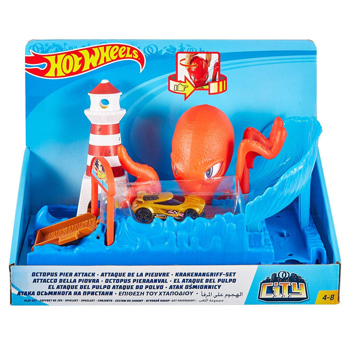 Hot Wheels City Octopus Playset