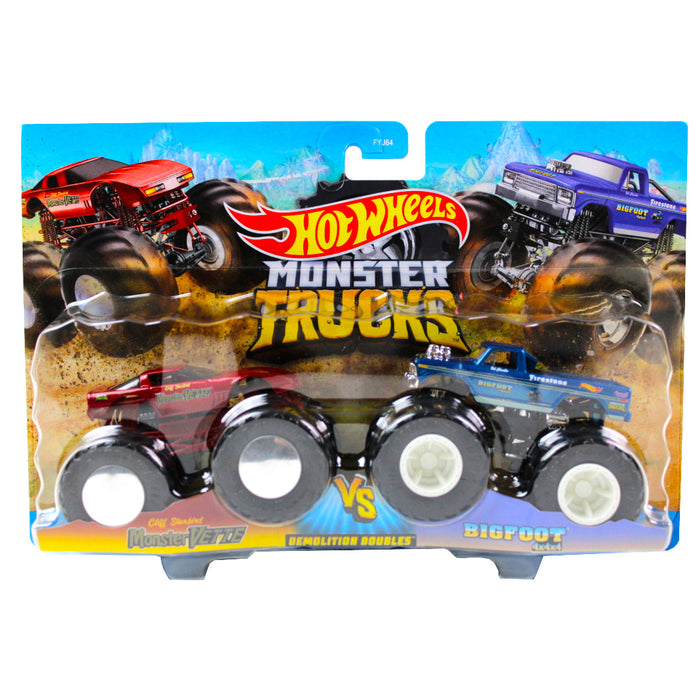 Hot Wheels HDG15 Monster Vette Vs Bigfoot