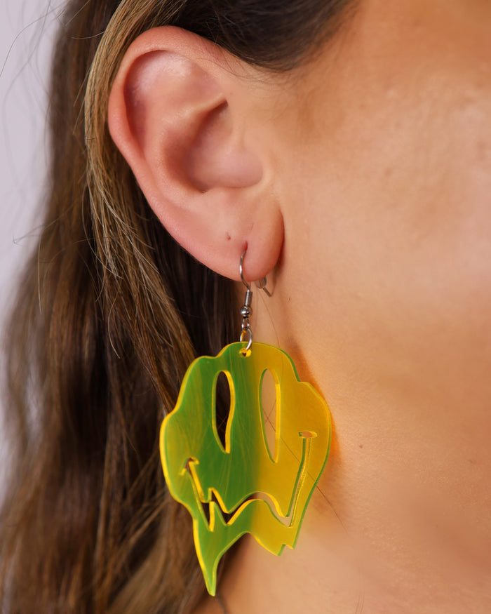 Stay Trippy Earrings, Dangle Earrings, - One Stop Rave