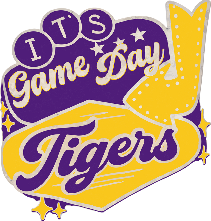 It's Gameday LSU Wreath Sash