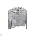 Jacket Denim By Tribal In Blue & White, Size: Sp