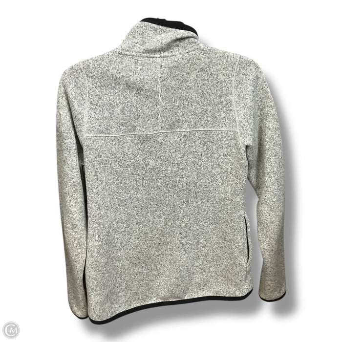 Jacket Fleece By Nike Apparel In Grey, Size: S