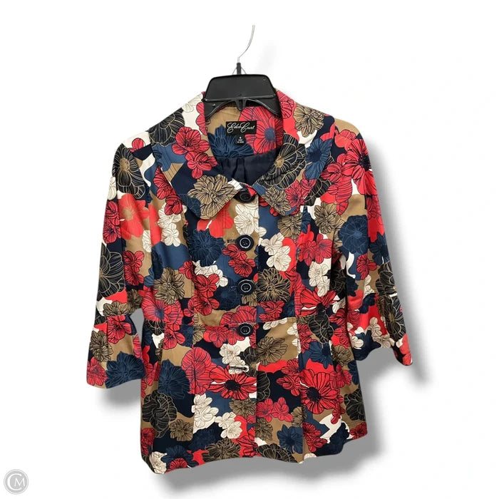 Jacket Other By Clothes Mentor In Floral Print, Size: S