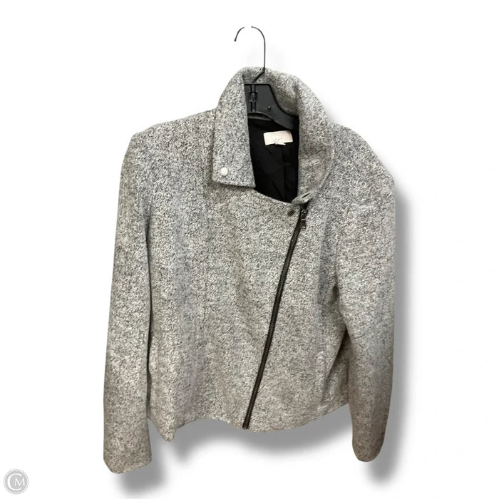 Jacket Other By Loft In Grey, Size: L