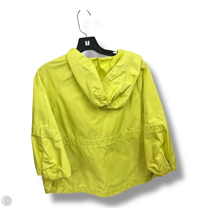 Jacket Windbreaker By Joy Lab In Yellow, Size: Xs