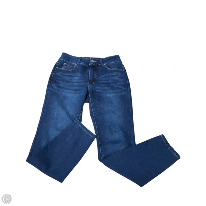 Jeans Boot Cut By Tahari By Arthur Levine In Blue, Size: 4