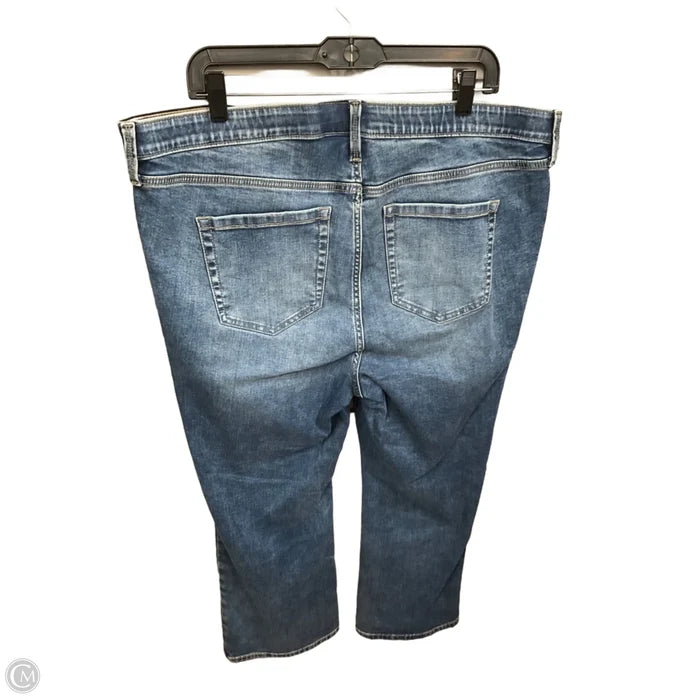 Jeans Boot Cut By Torrid In Blue Denim, Size: 18