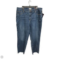 Jeans Cropped By Ava & Viv In Blue Denim, Size: 20
