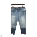 Jeans Cropped By Lucky Brand In Blue Denim, Size: 4