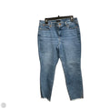 Jeans Cropped By Talbots In Blue Denim, Size: 10