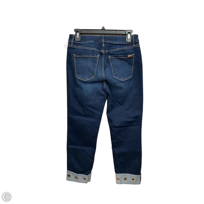 Jeans Cropped By White House Black Market In Blue Denim, Size: 4