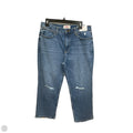 Jeans Cropped By Wrangler In Blue Denim, Size: 12