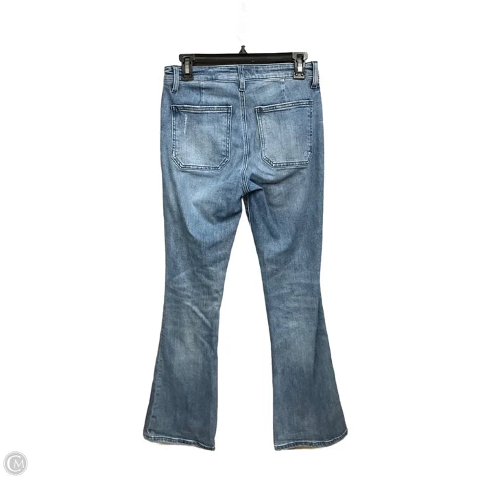Jeans Flared By Kut In Blue Denim, Size: 2