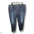 Jeans Skinny By Ana In Blue Denim, Size: 20