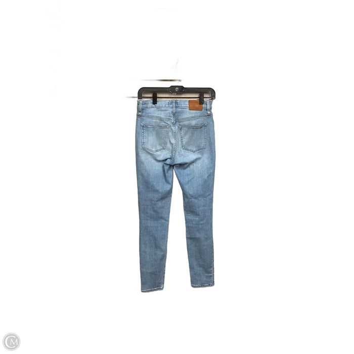 Jeans Skinny By J. Crew In Blue Denim, Size: 4