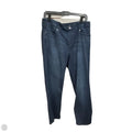 Jeans Skinny By Liverpool In Blue Denim, Size: 14