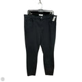 Jeans Skinny By Loft In Black Denim, Size: 14
