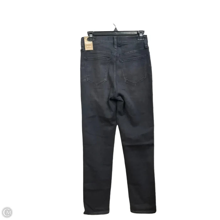 Jeans Skinny By Madewell In Black Denim, Size: 2