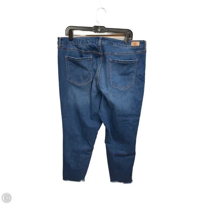 Jeans Skinny By Sofia By Sofia Vergara In Blue Denim, Size: 20