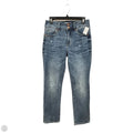 Jeans Straight By Cabi In Blue Denim, Size: 6