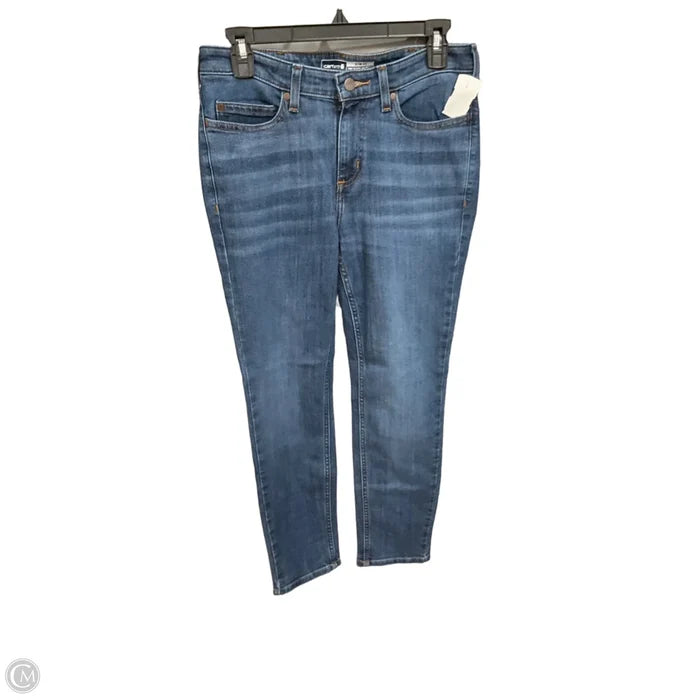 Jeans Straight By Carhartt In Blue Denim, Size: 6