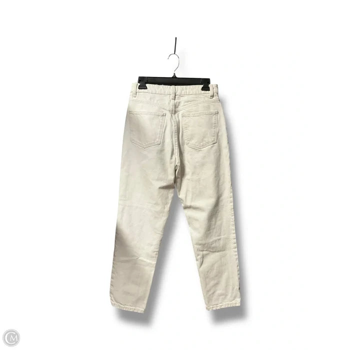 Jeans Straight By Cmc In White, Size: 6
