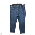 Jeans Straight By J. Crew In Blue Denim, Size: 6