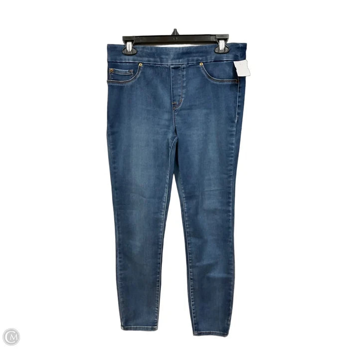 Jeans Straight By Tribal In Blue Denim, Size: 10