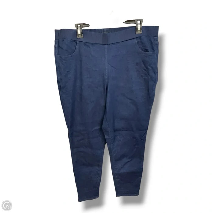 Jeans Straight By Universal Standard In Blue Denim, Size: 8