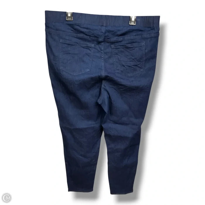 Jeans Straight By Universal Standard In Blue Denim, Size: 8