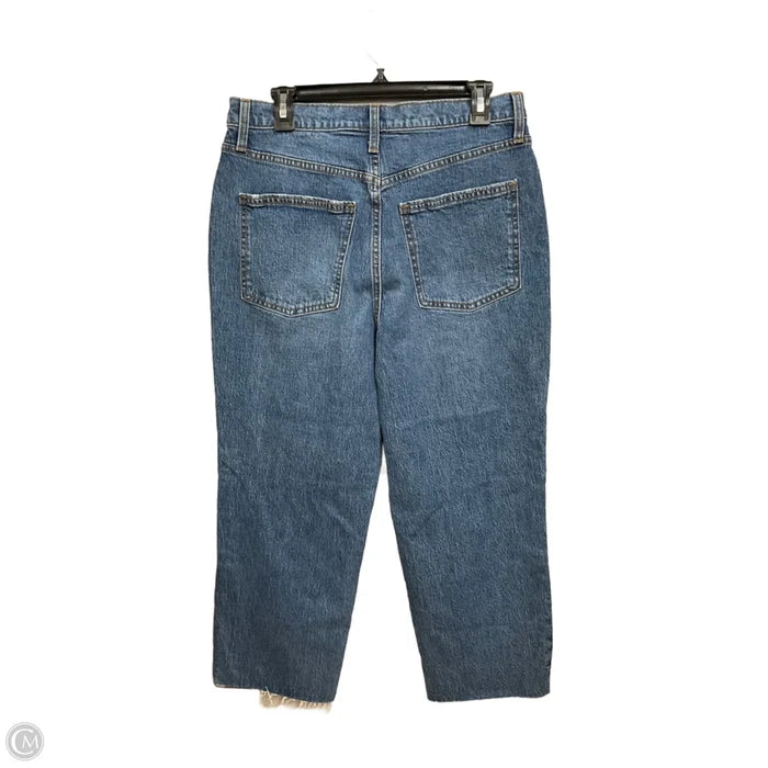 Jeans Straight By Universal Thread In Blue Denim, Size: 12