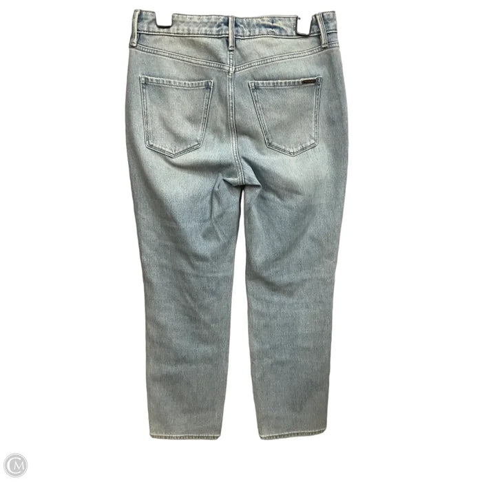 Jeans Straight By White House Black Market In Blue Denim, Size: 4
