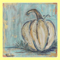 Jennieâ White Pumpkin Pillow Swap