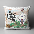 Jennie’s Love Lifted Me Pillow