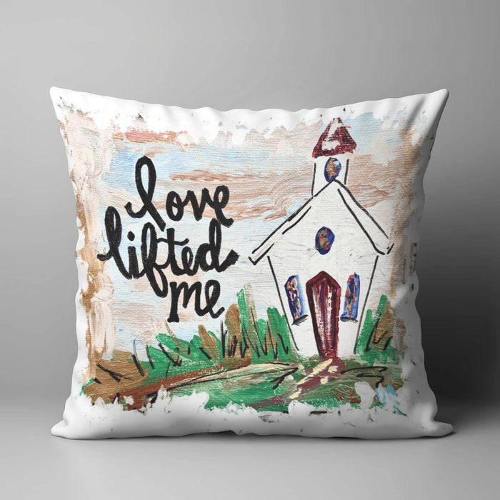 Jennie’s Love Lifted Me Pillow
