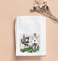 Jennie’s Love Lifted Me Tea Towel