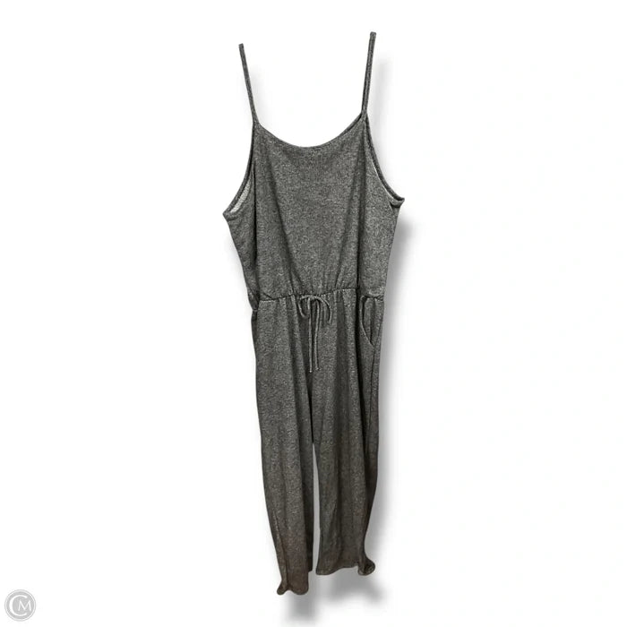 Jumpsuit By Clothes Mentor In Grey, Size: 3x